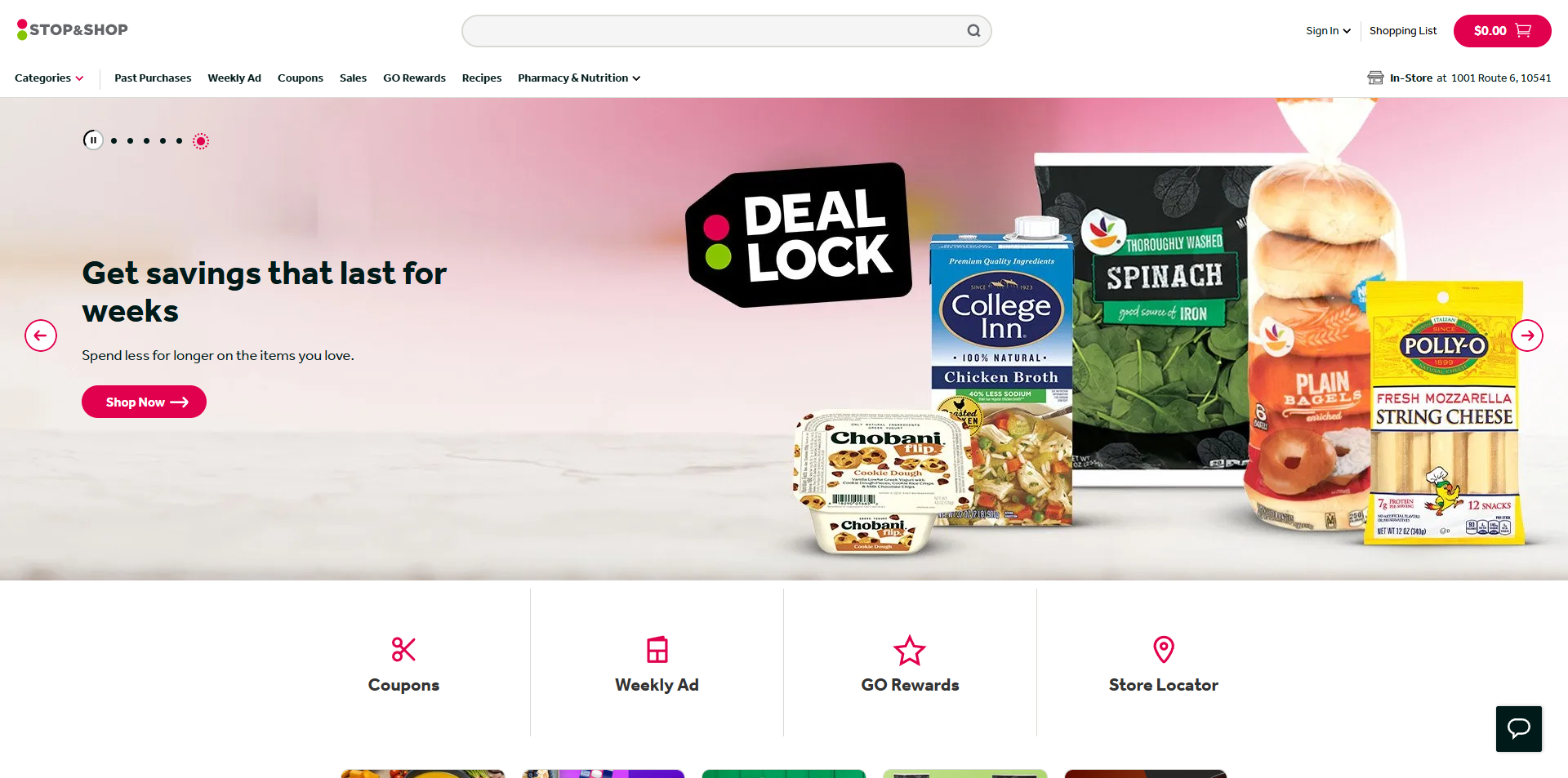 Stop & Shop coupons