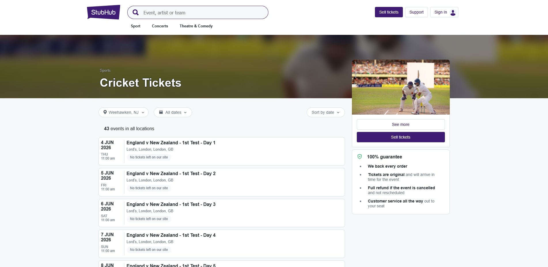 StubHub