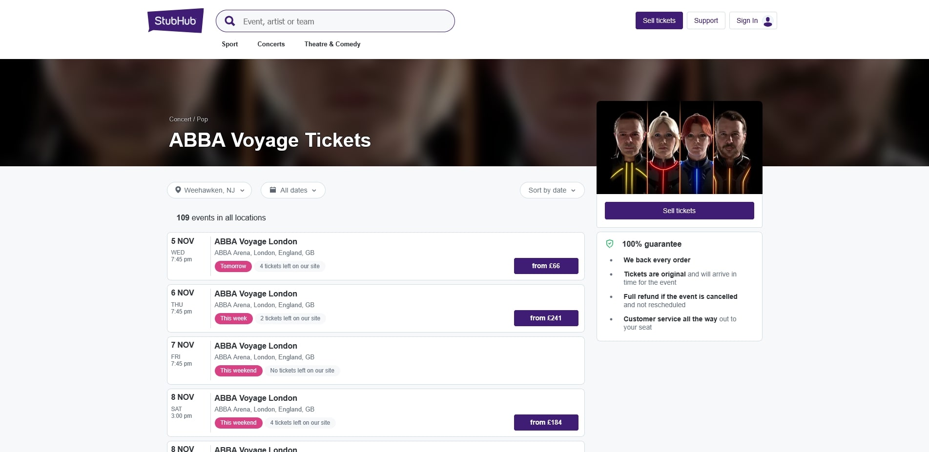 StubHub