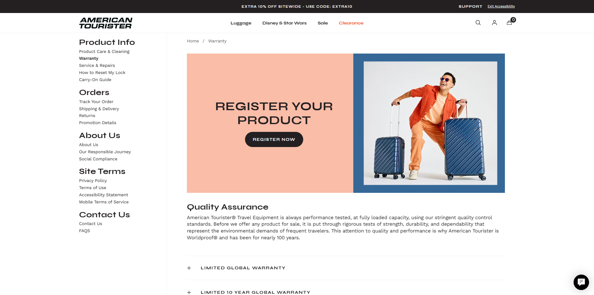 American Tourister coupons