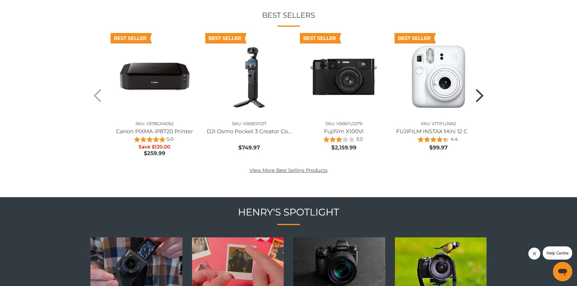 Henry's Promo Code