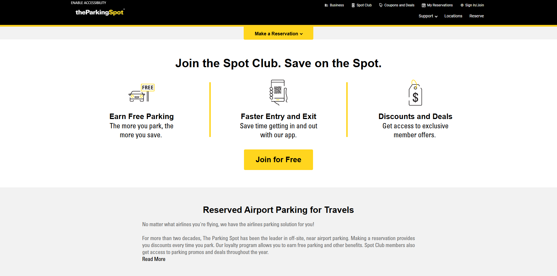 The Parking Spot coupons