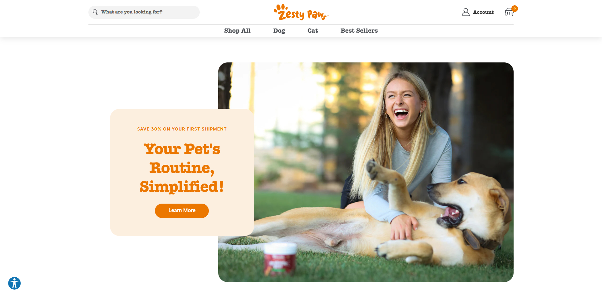 Zesty Paws voucher