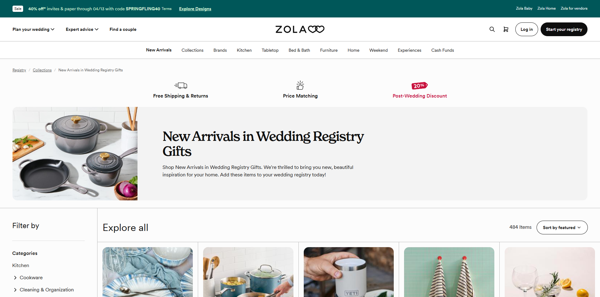 Zola Promo Code