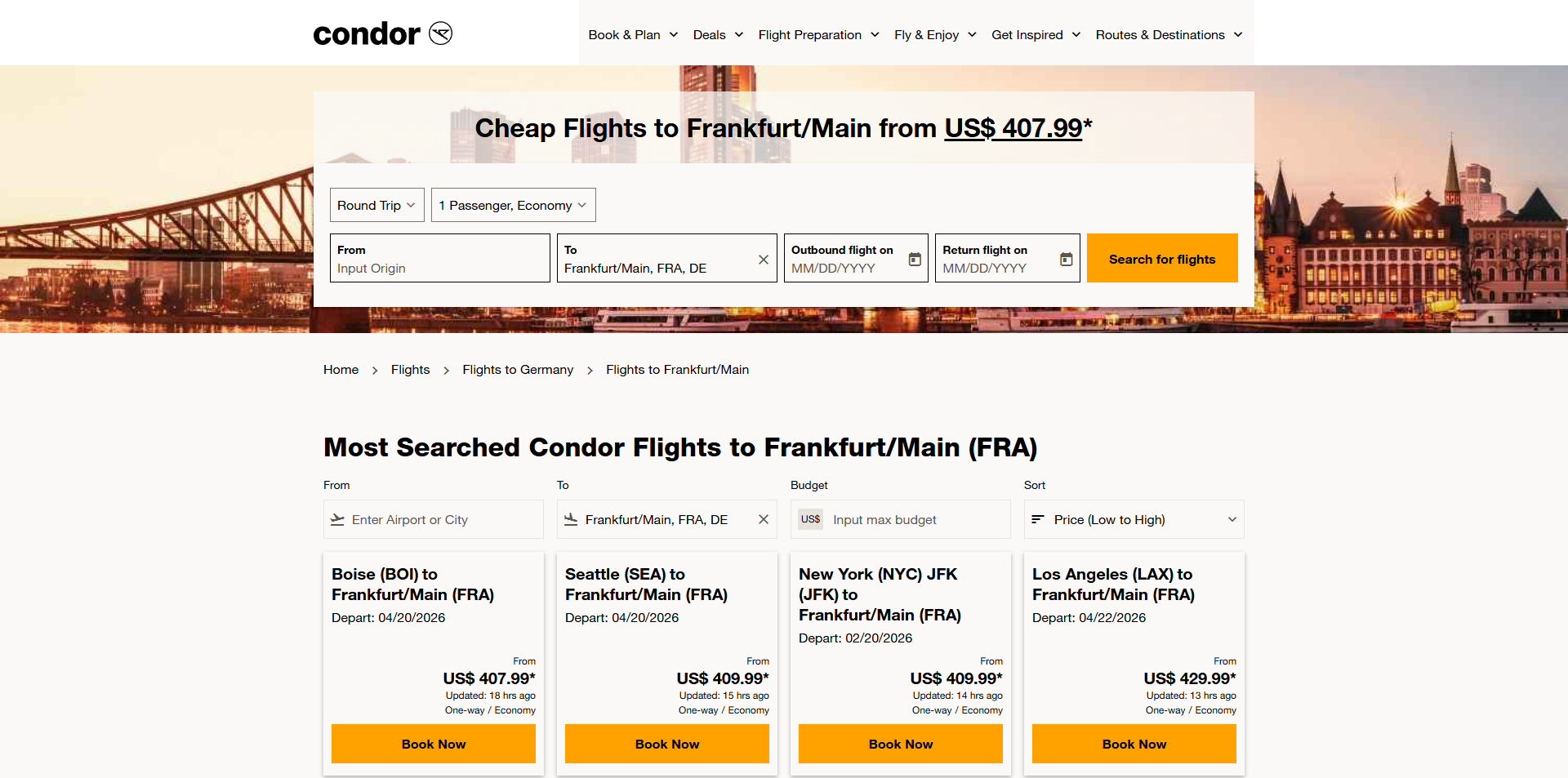 Condor coupons