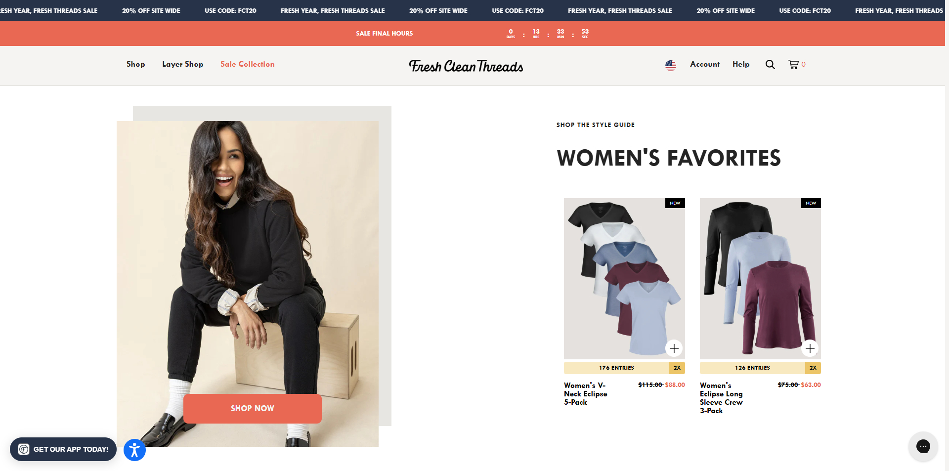 Fresh Clean Threads Promo Code
