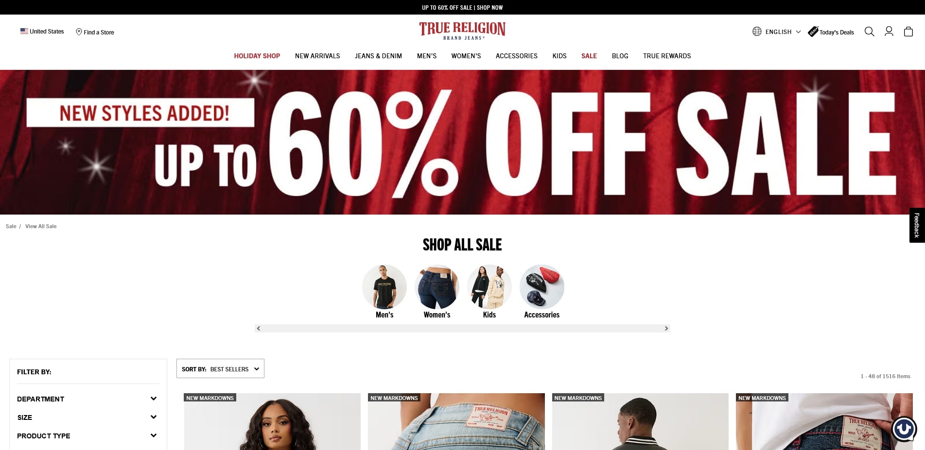 True Religion Promo Codes