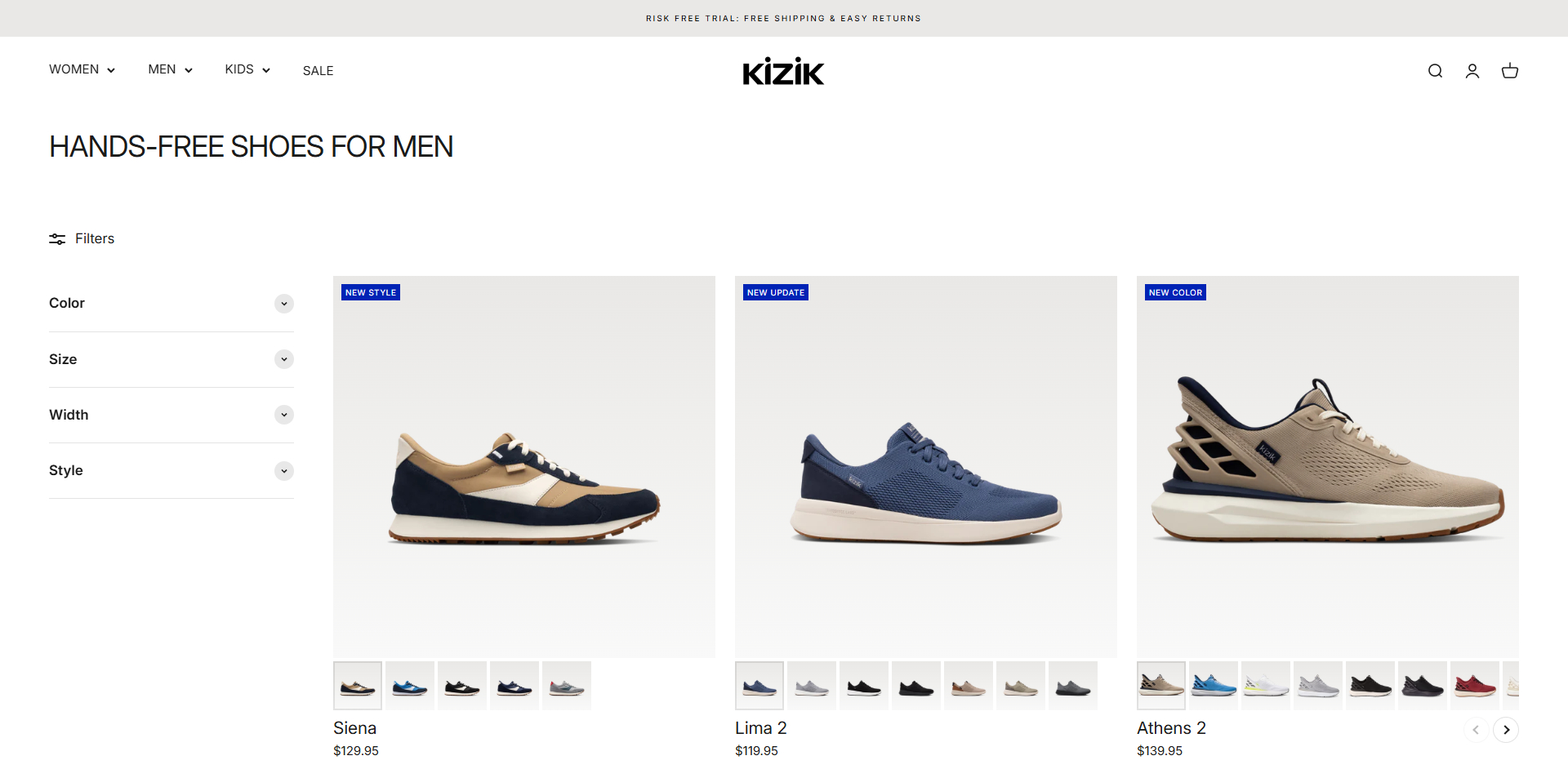 Kizik Promo Code
