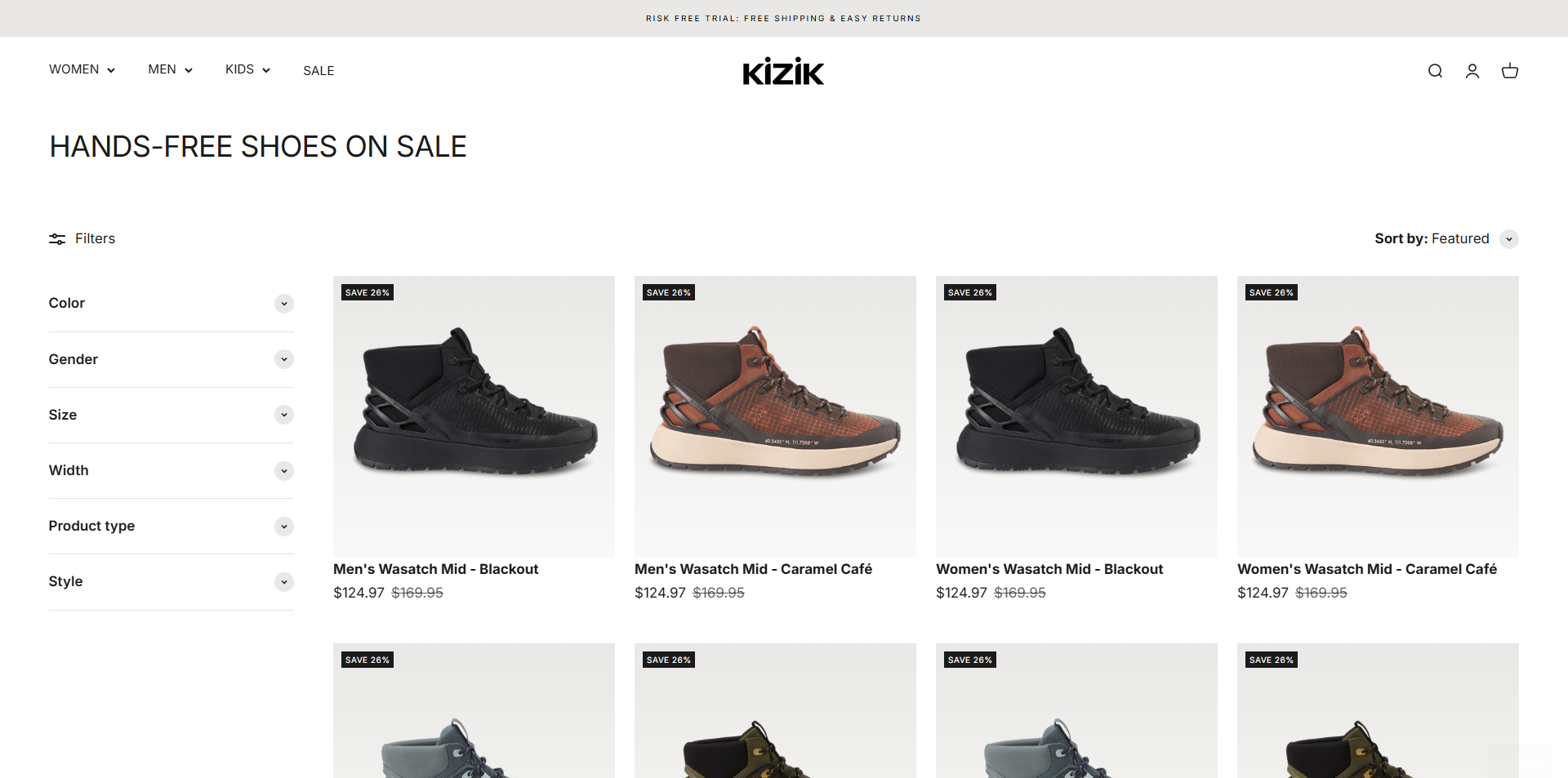 Kizik discount code