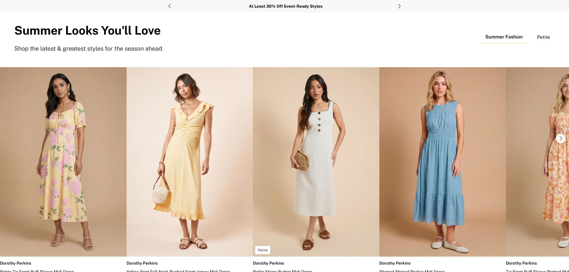 Dorothy Perkins voucher