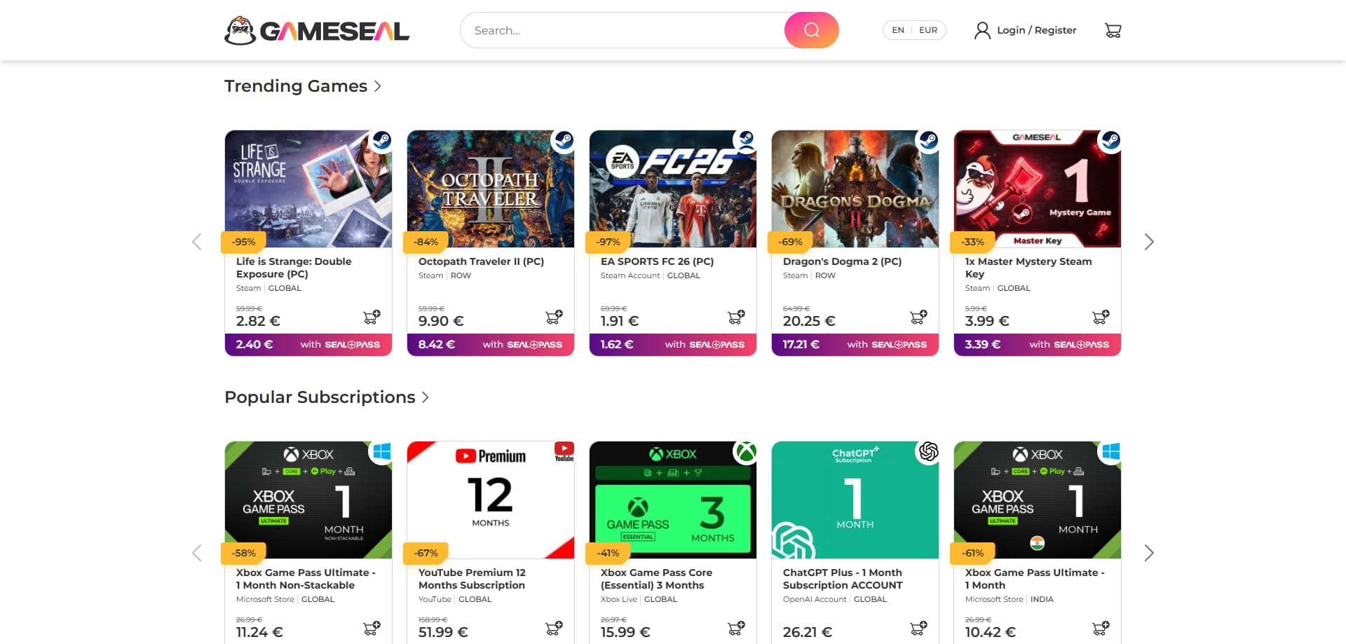 Gameseal Promo Code