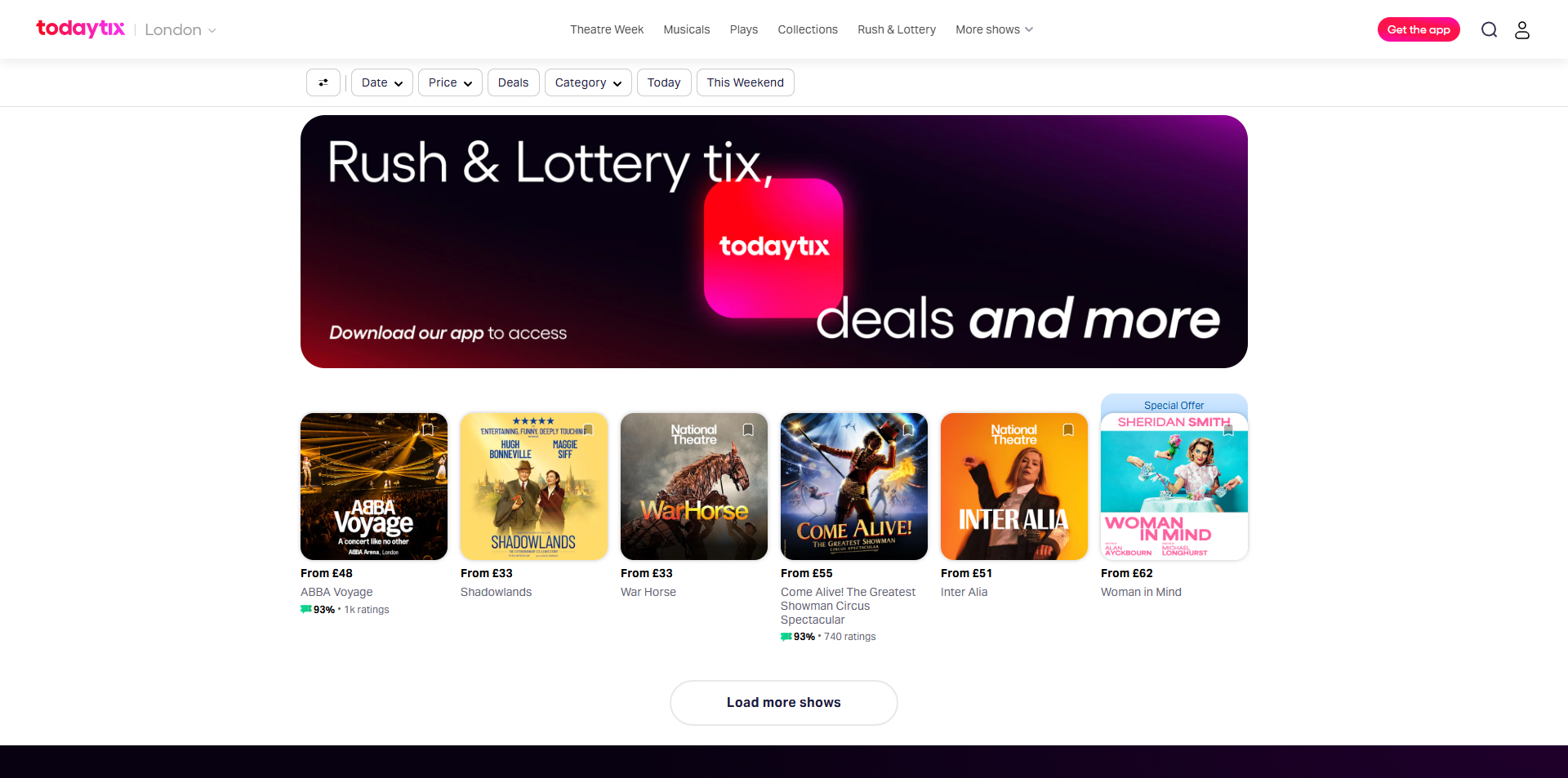 TodayTix Promo Code