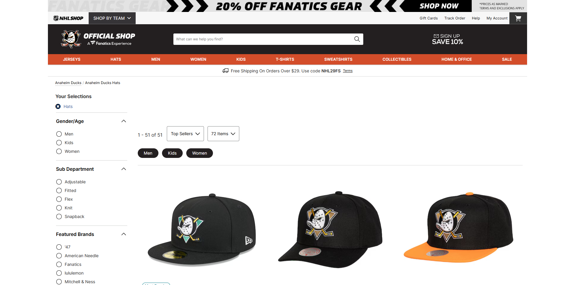 NHL Shop coupons