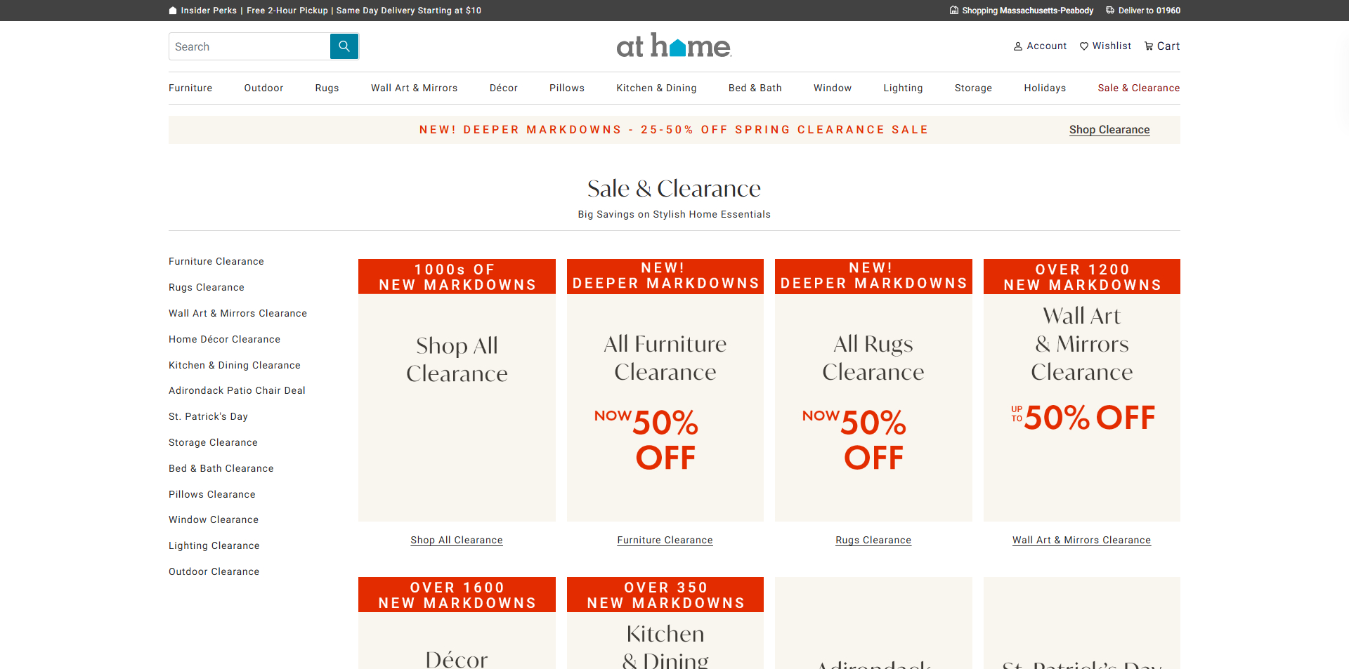 At Home discount code