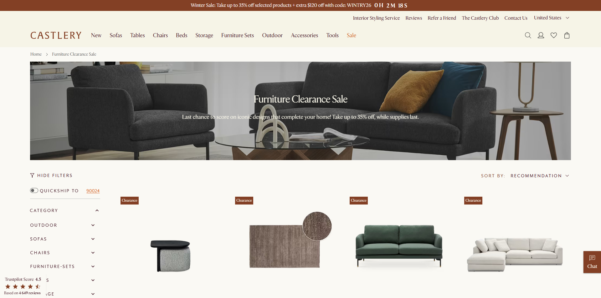 Castlery coupons