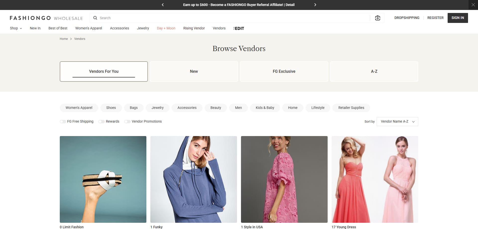 Fashiongo Promo Code