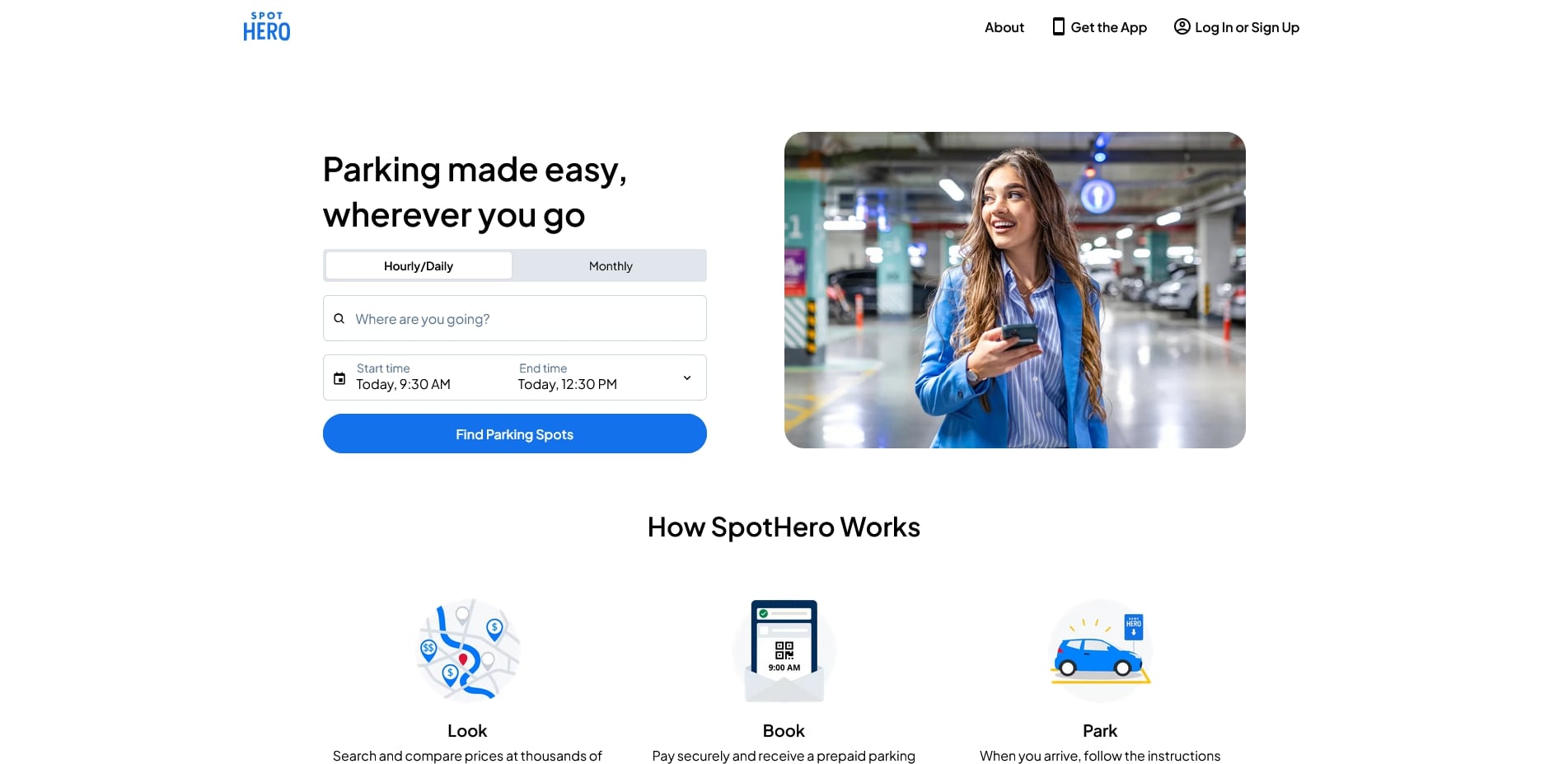SpotHero promo code