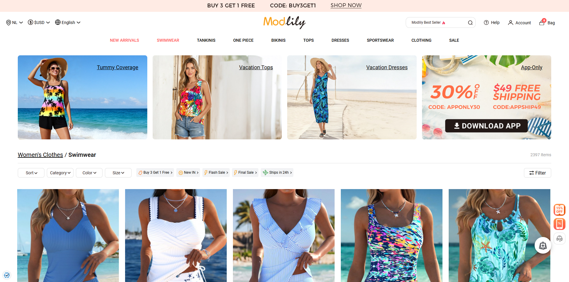 Modlily voucher