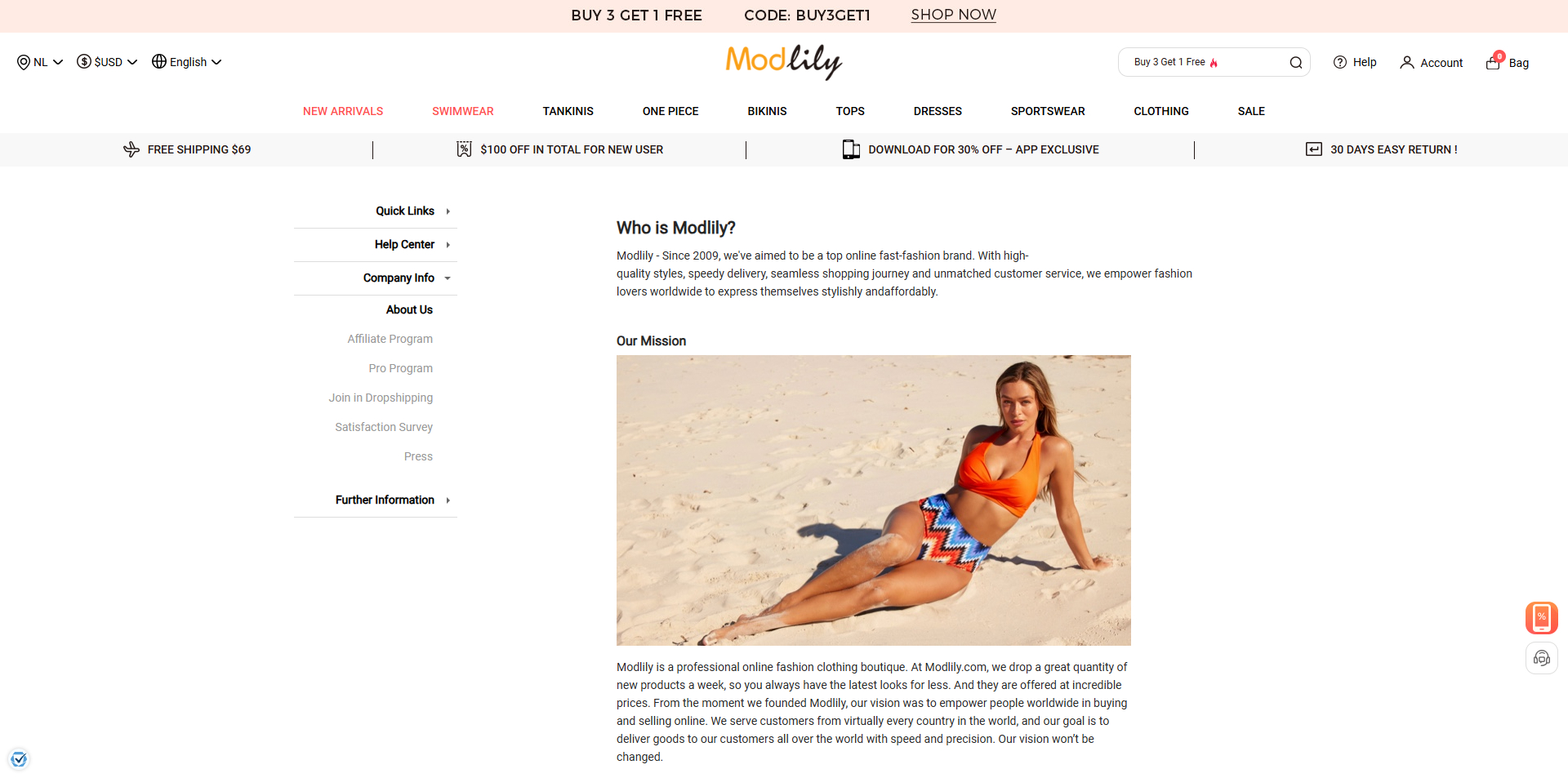 Modlily Promo Code
