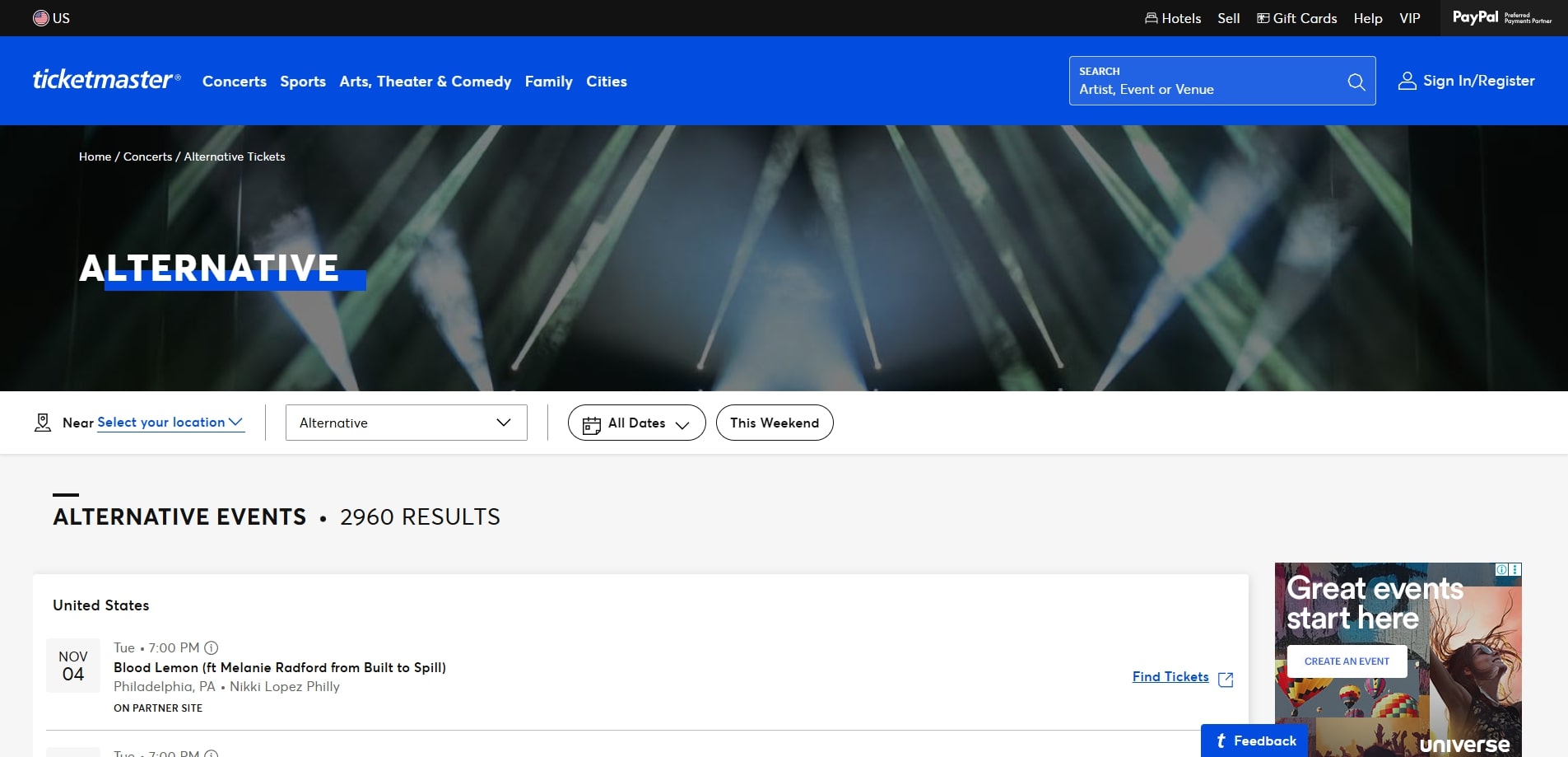 Ticketmaster