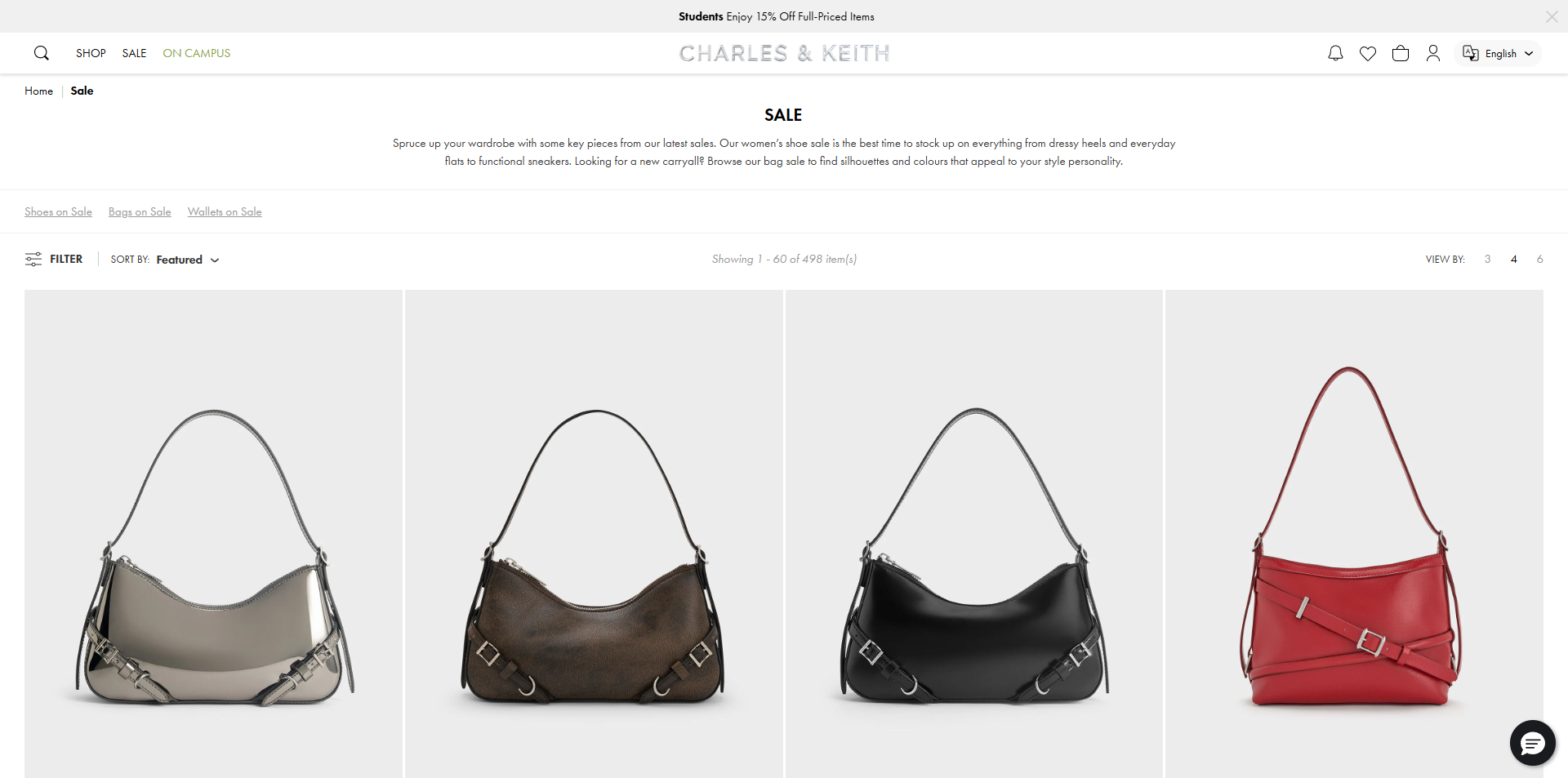Charles & Keith voucher