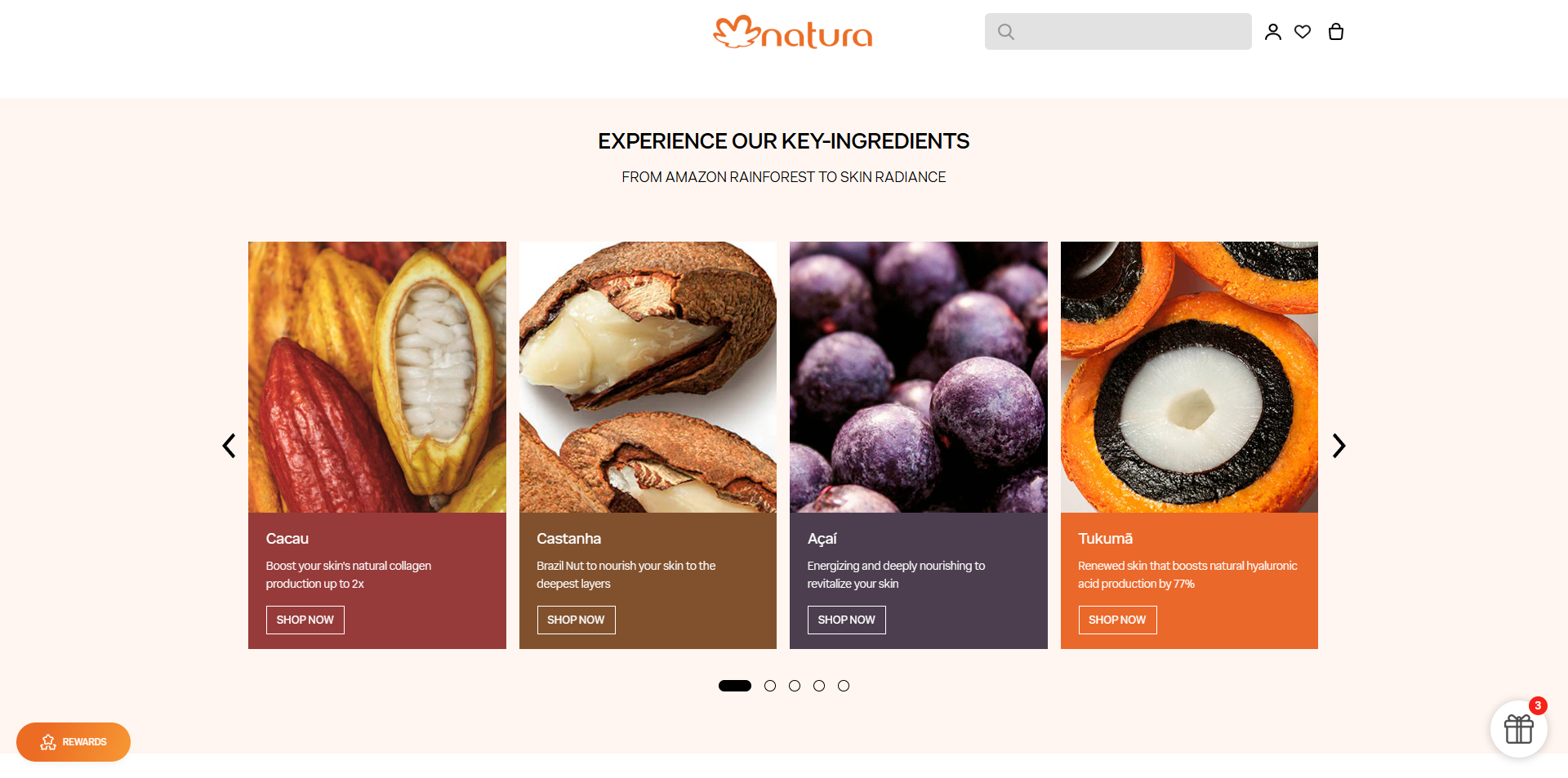 Natura coupons