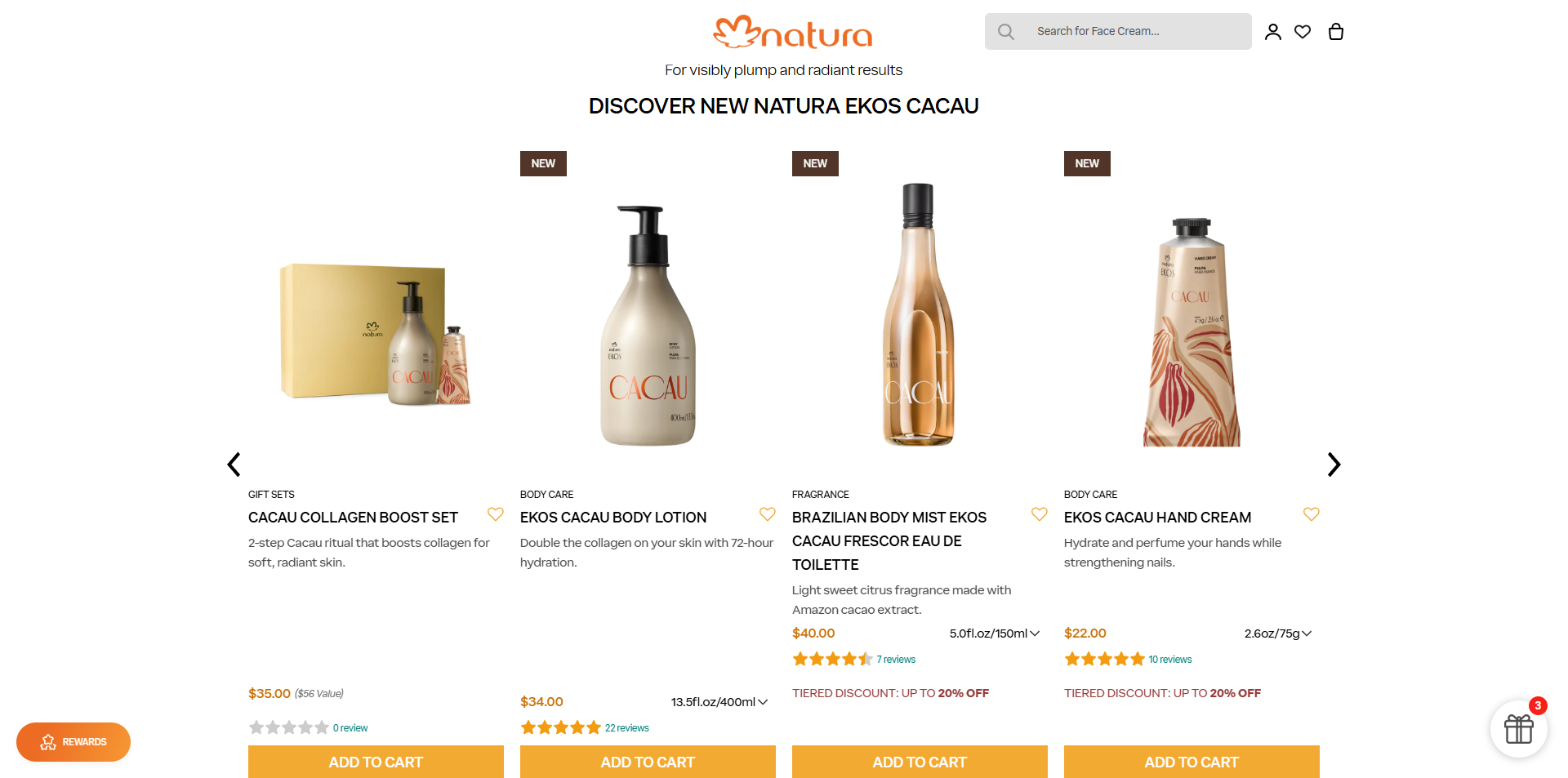 Natura coupons