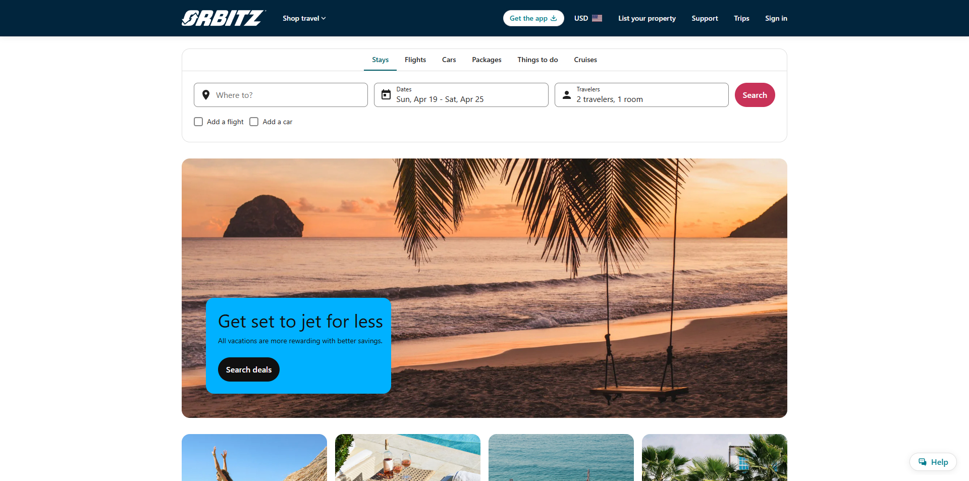 Orbitz discount code