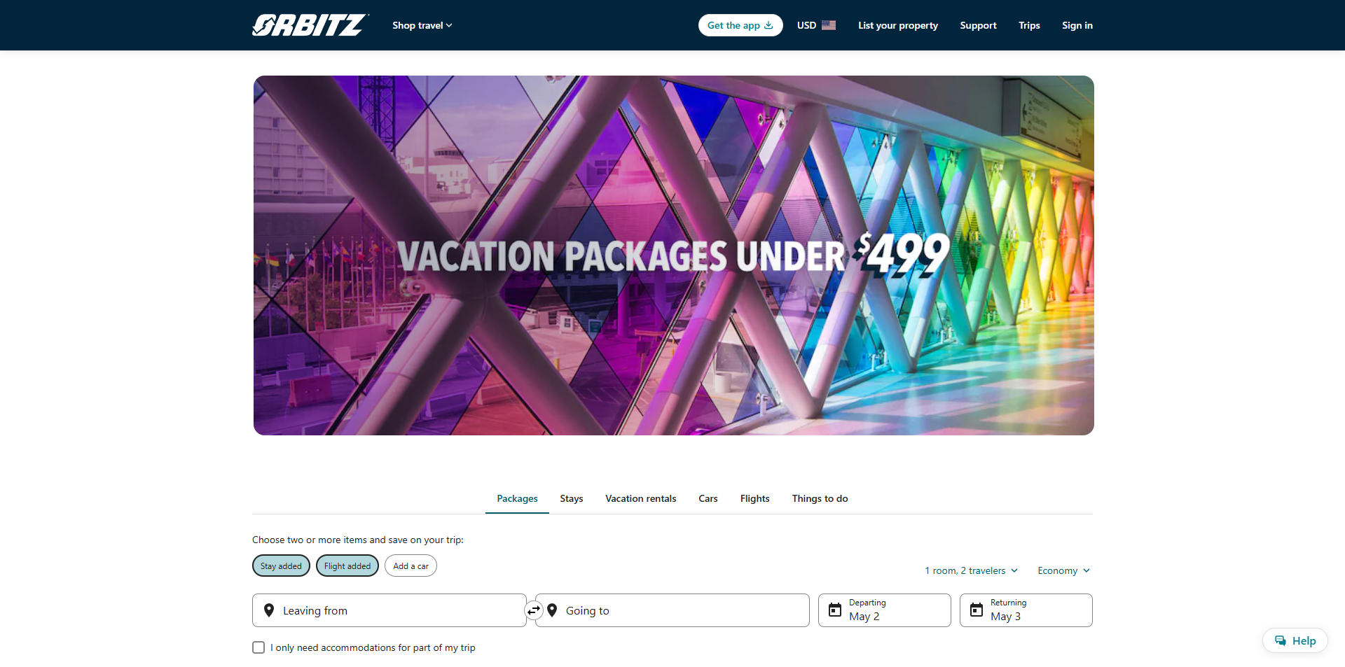 Orbitz Promo Code