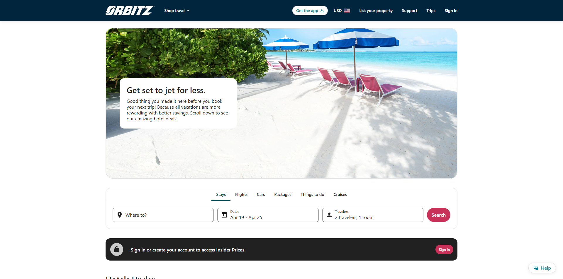 Orbitz voucher