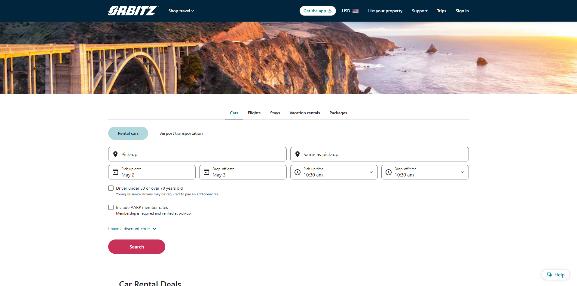 Orbitz Promo Code