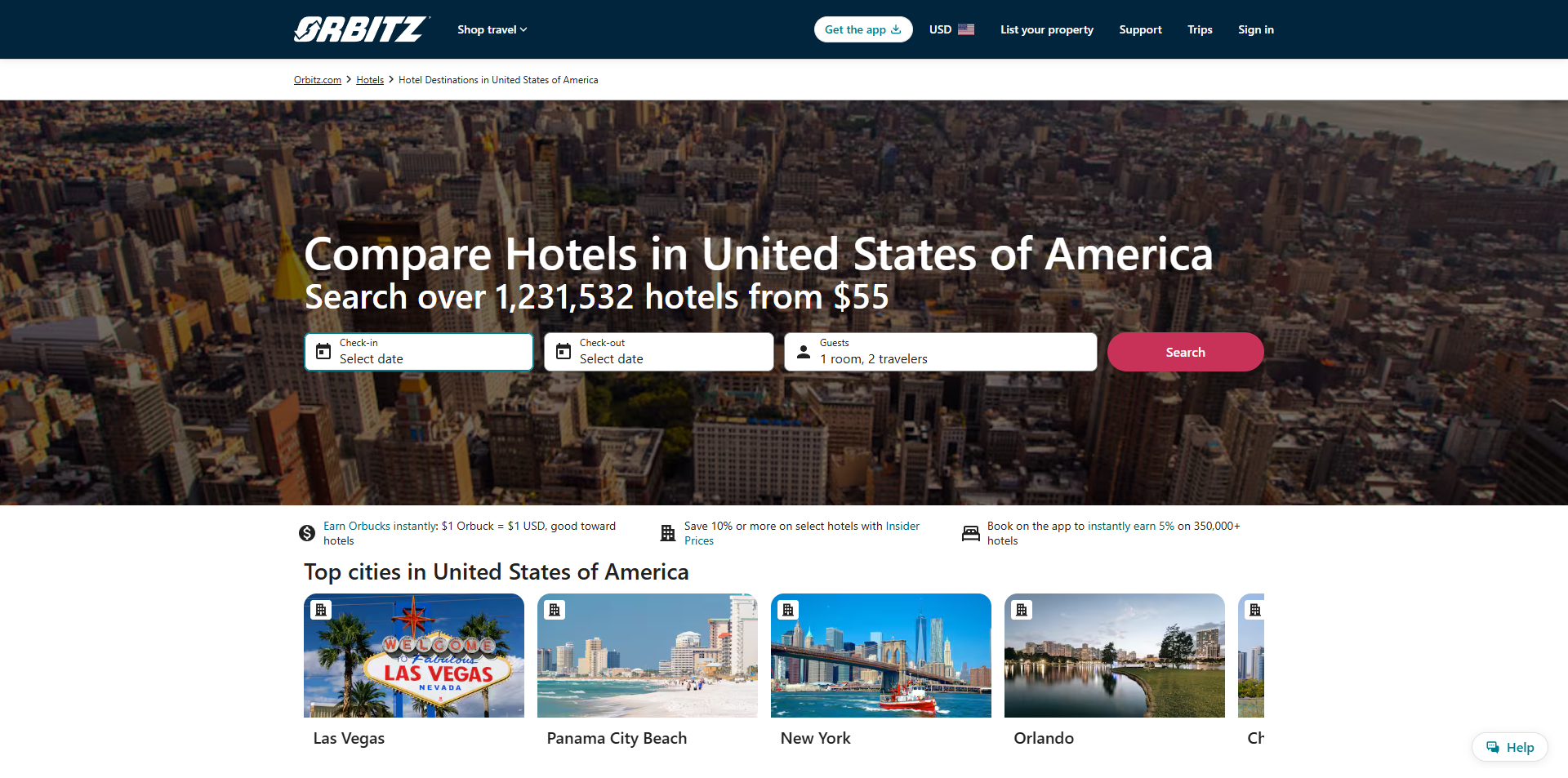 Orbitz discount code