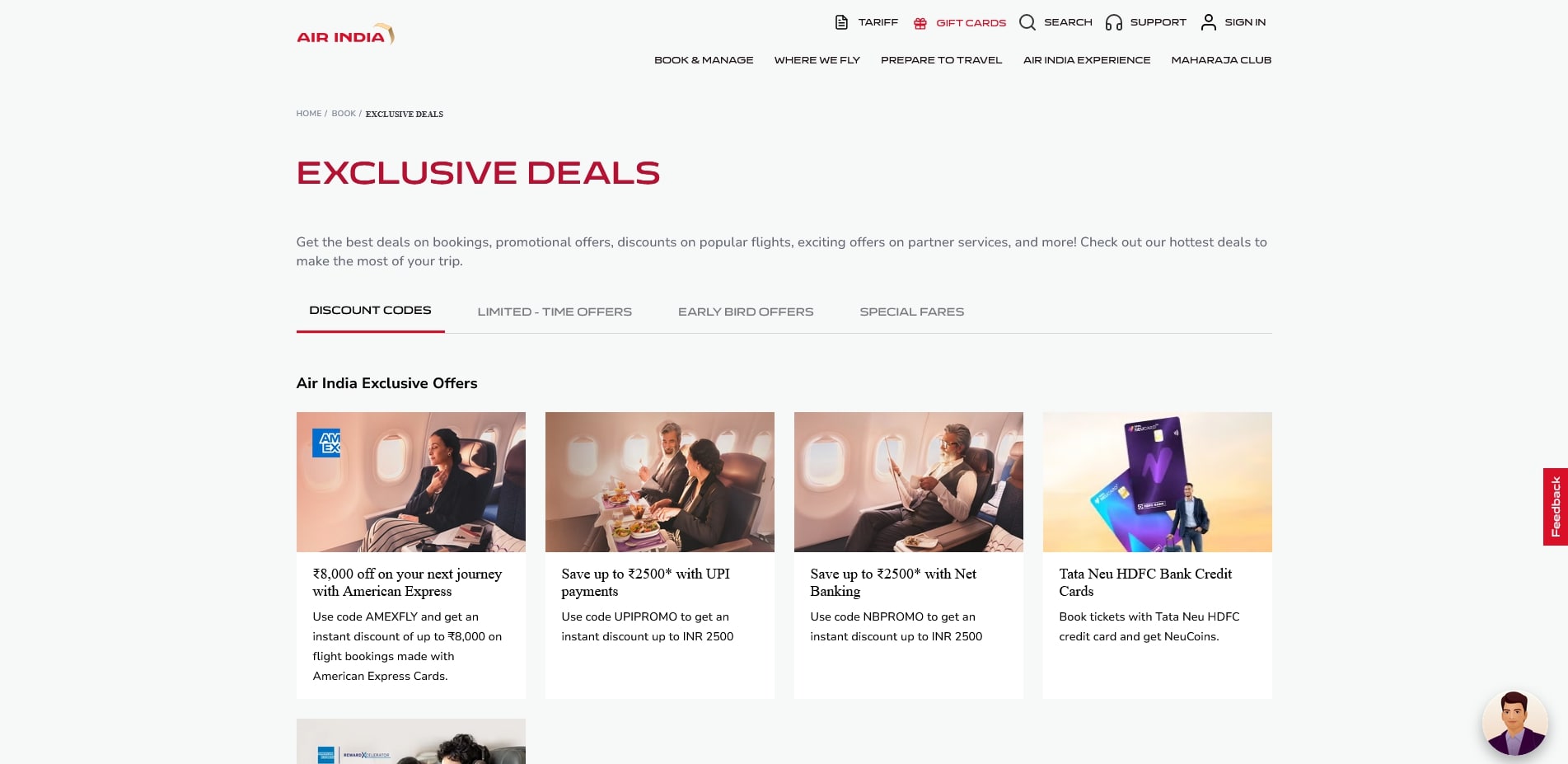 Air India Coupon