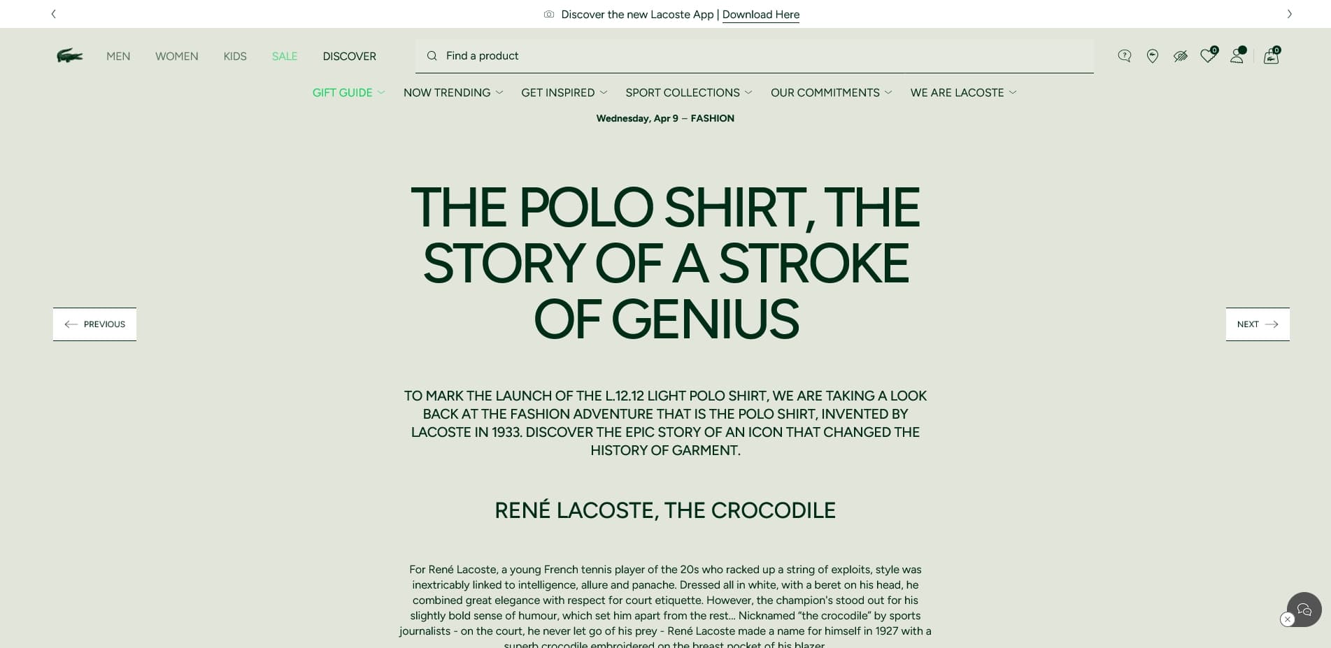 Lacoste Promo Code