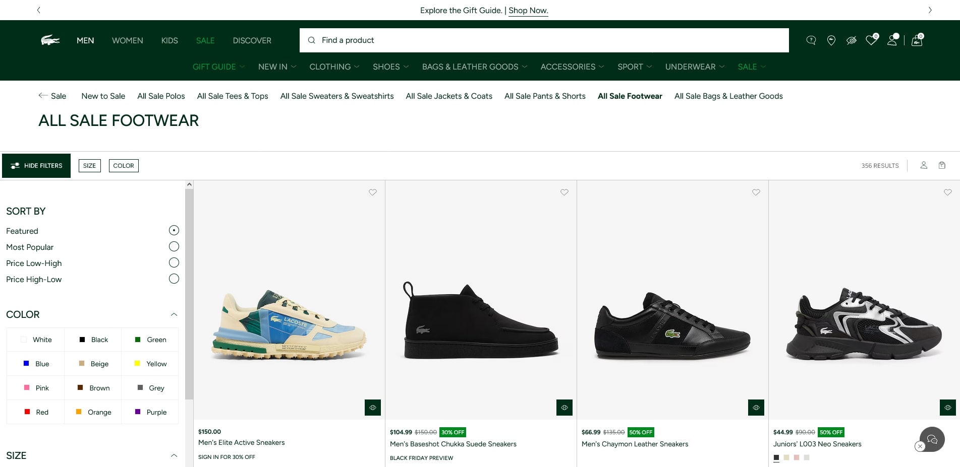 Lacoste Promo Code