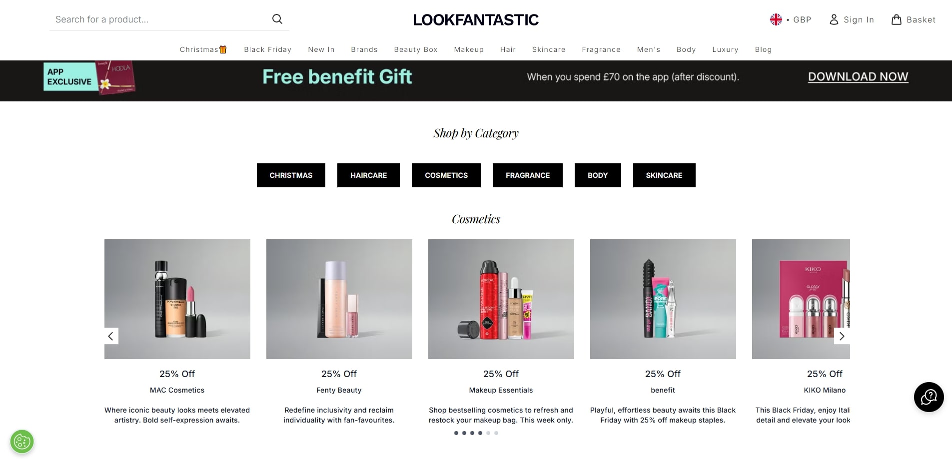 LOOKFANTASTIC