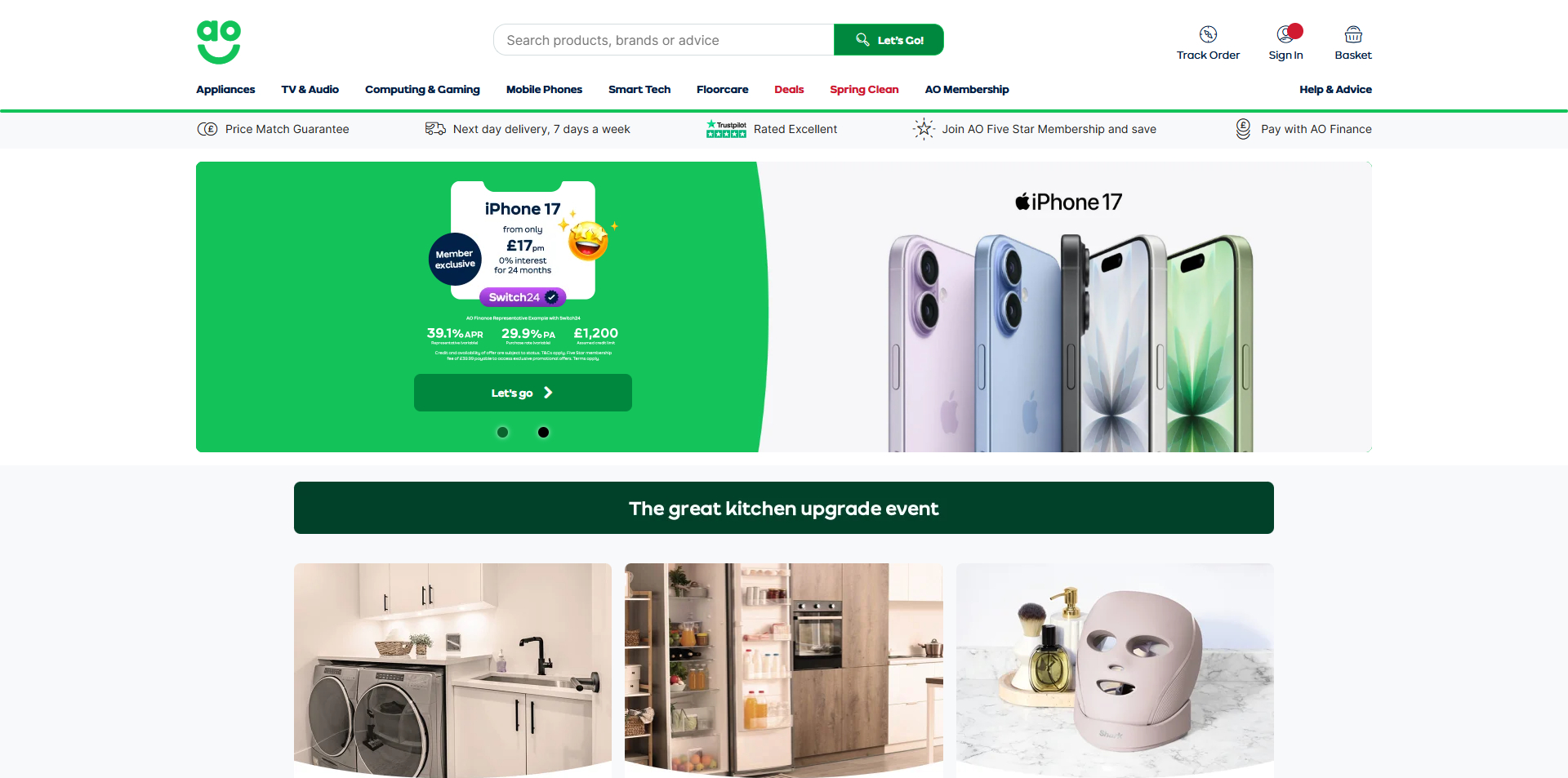 AO.com discount code
