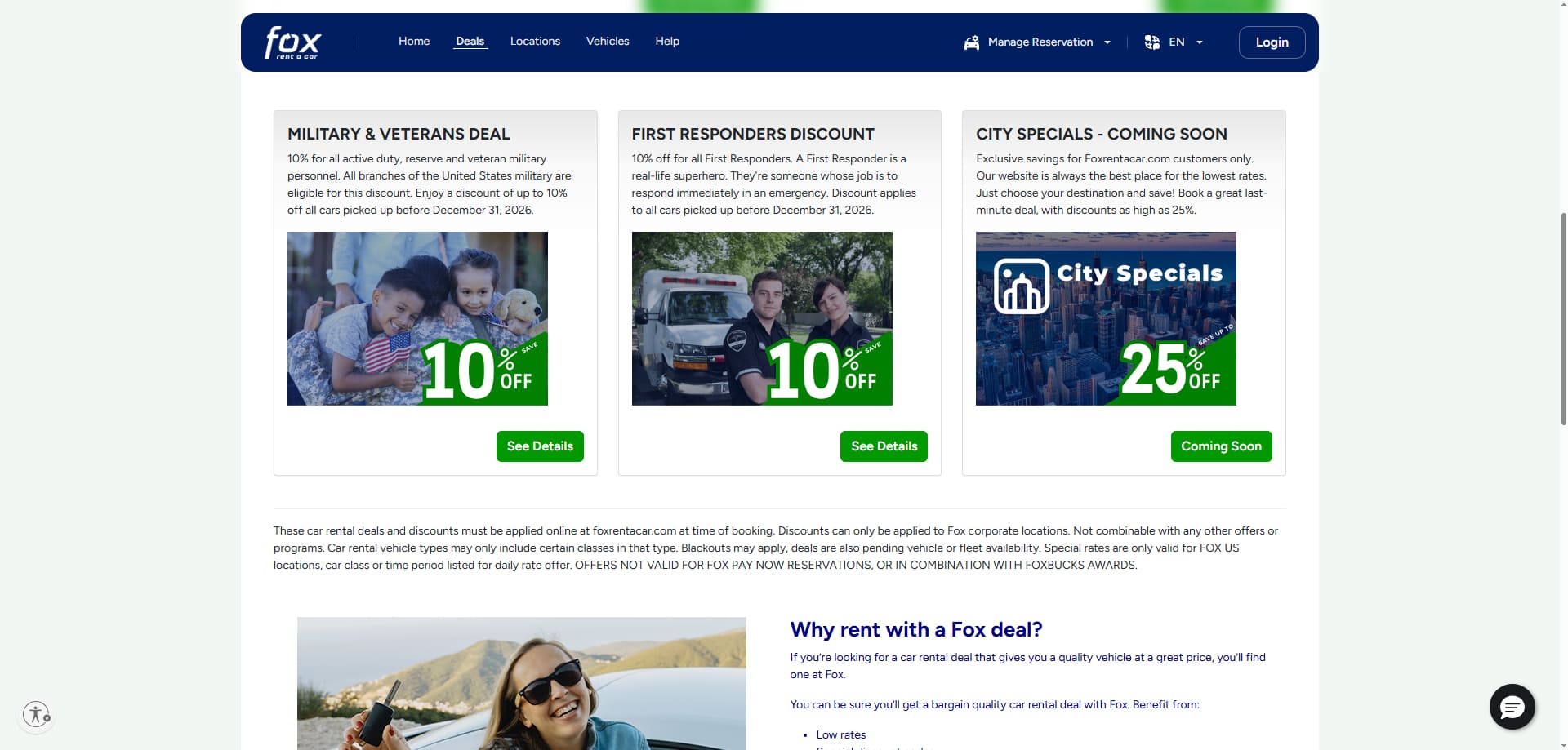 Fox Rent A Car Promo Code