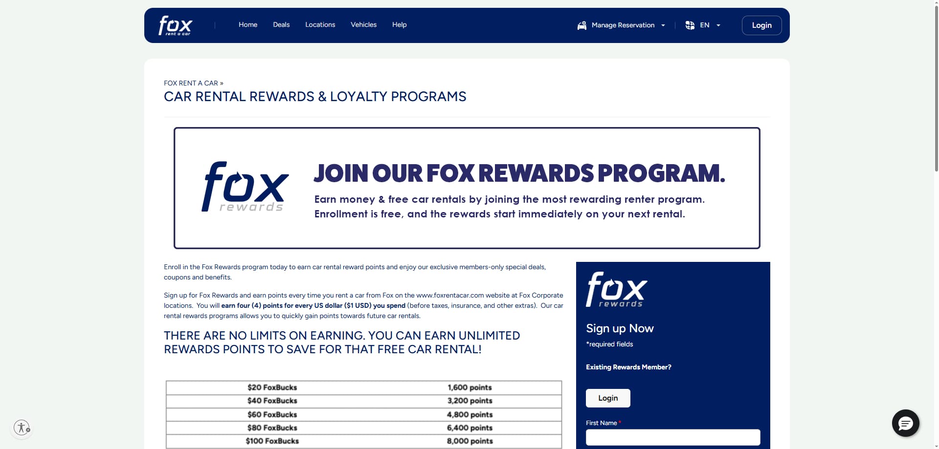 Fox Rent A Car Promo Code