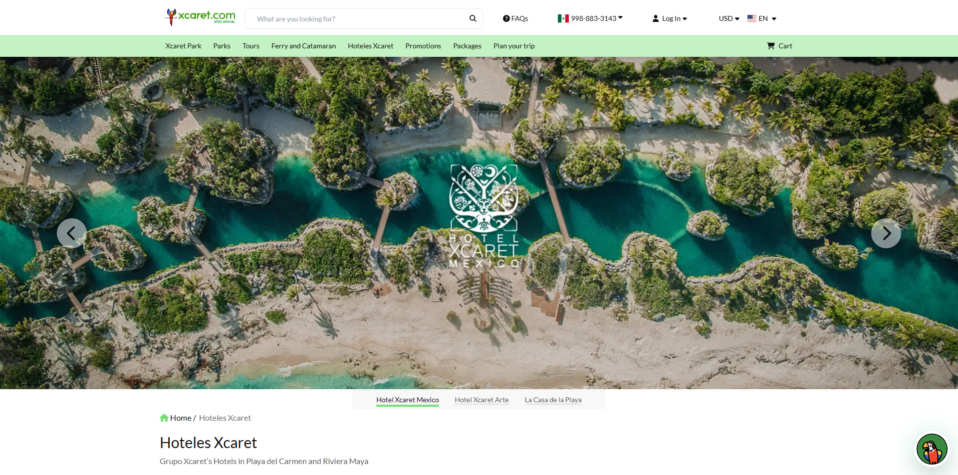 Xcaret discount code