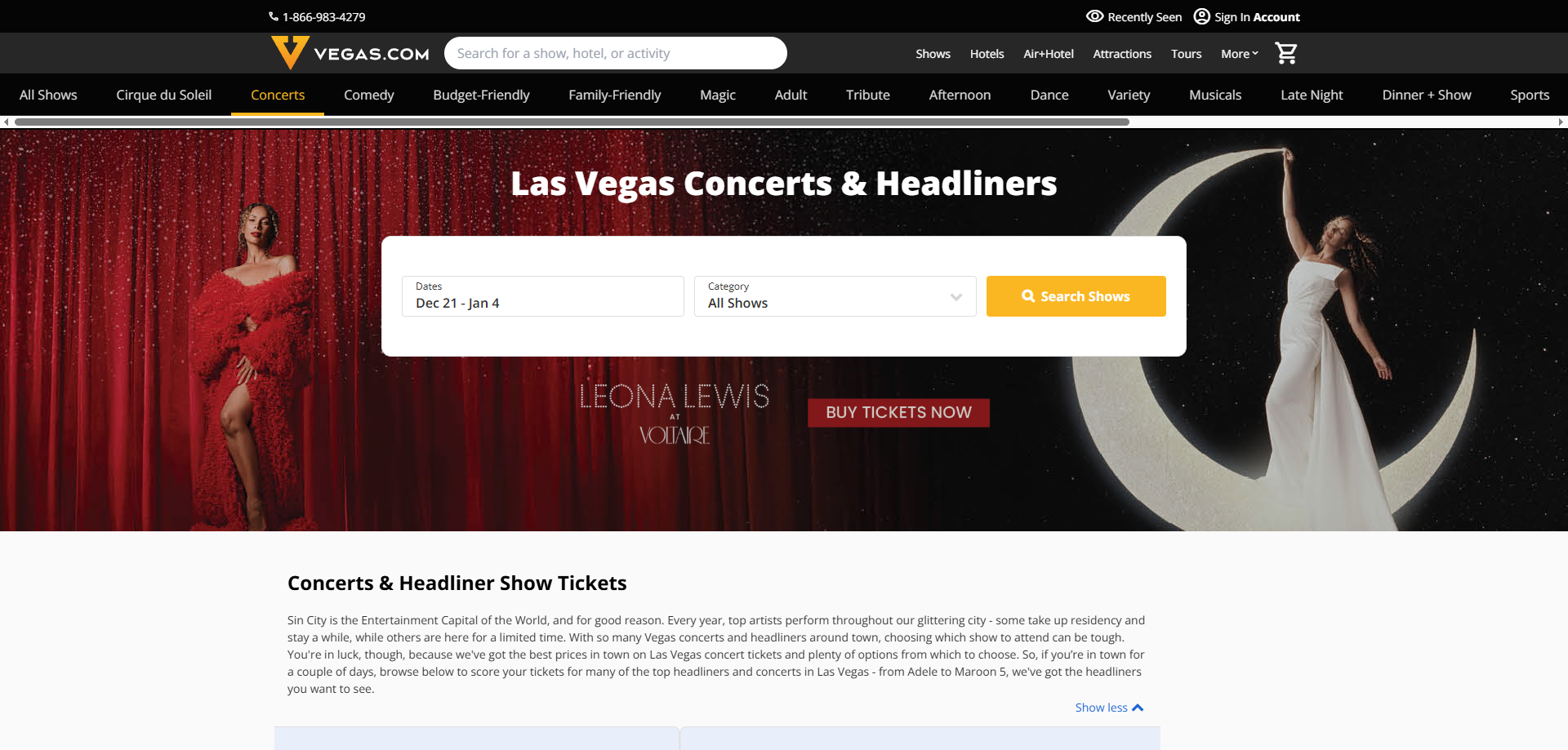 Vegas coupons